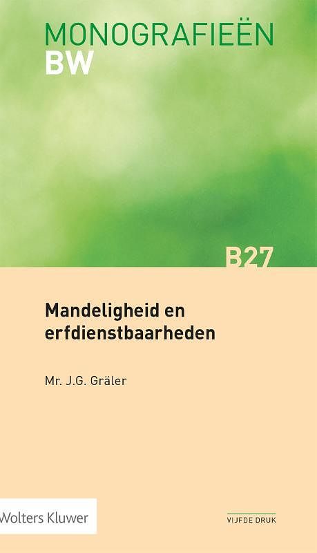 Foto van Mandeligheid en erfdienstbaarheden - paperback (9789013162257)