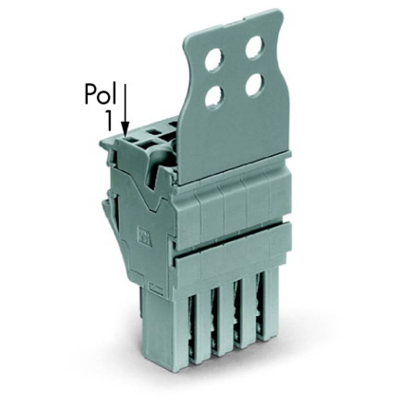 Foto van Wago 2022-102/132-000 connector, female 100 stuk(s)