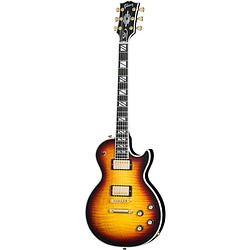 Foto van Gibson les paul supreme fireburst elektrische gitaar met hardshell case