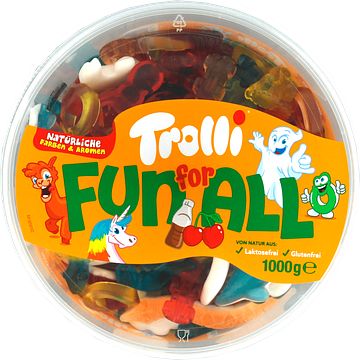 Foto van Trolli fun for all 1000g bij jumbo