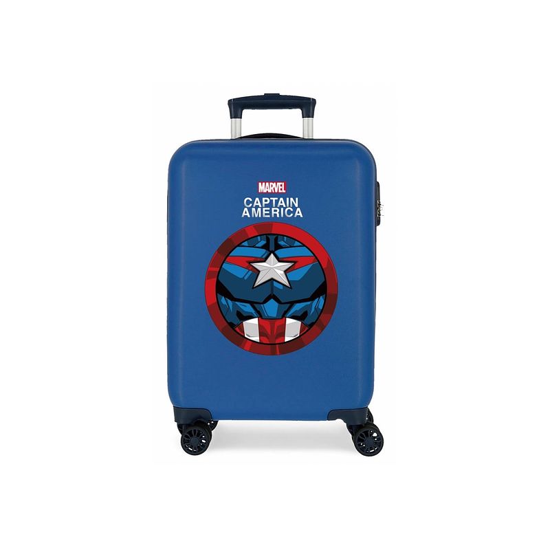 Foto van Captain america avengers abs koffer 55 cm 4 w