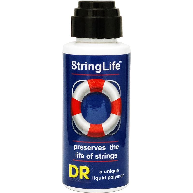 Foto van Dr strings stringlife onderhoudsmiddel voor snaren - vloeibaar polymeer