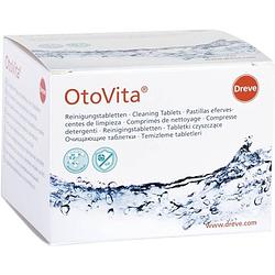 Foto van Otovita® cleaning tablets bruistabletten hoortoestellen oorstukjes otoplastiek 28 stuks