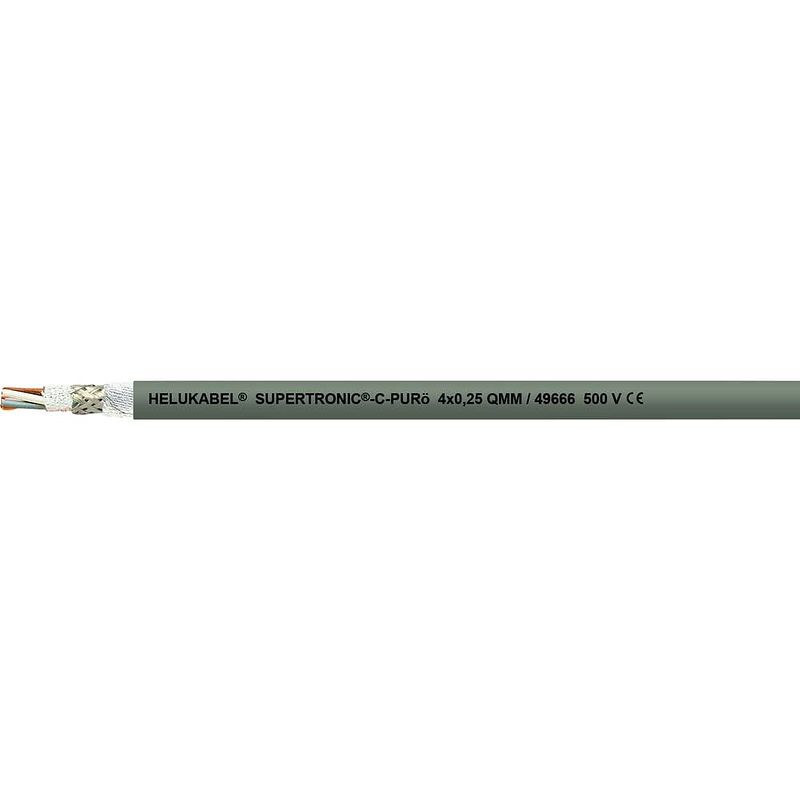 Foto van Helukabel 49674-1000 geleiderkettingkabel s-tronic-c-purö 25 x 0.25 mm² grijs 1000 m