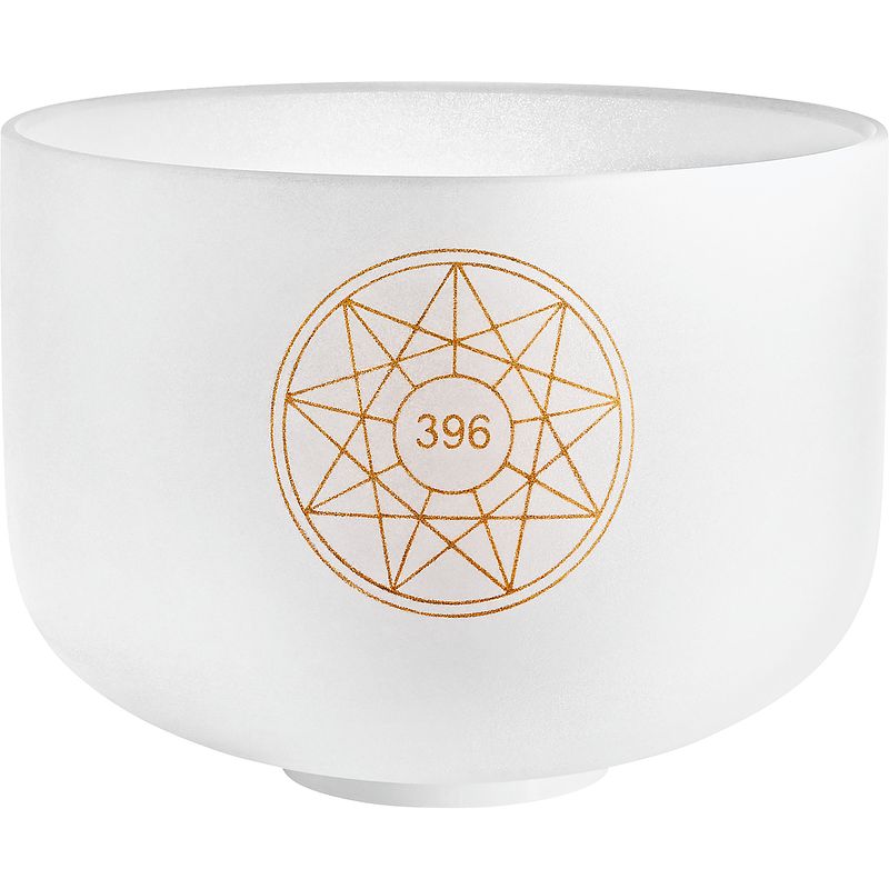 Foto van Meinl solcsb10-396 sonic energy solfeggio crystal singing bowl klankschaal 10 inch 396 hz