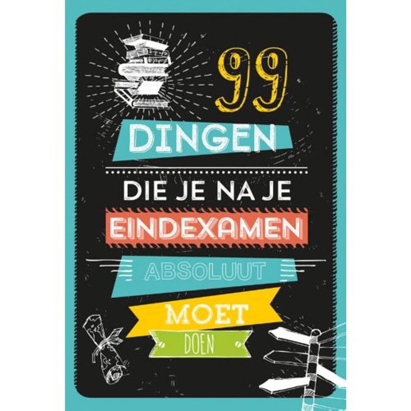 Foto van 99 dingen die je na je eindexamen absoluut moet