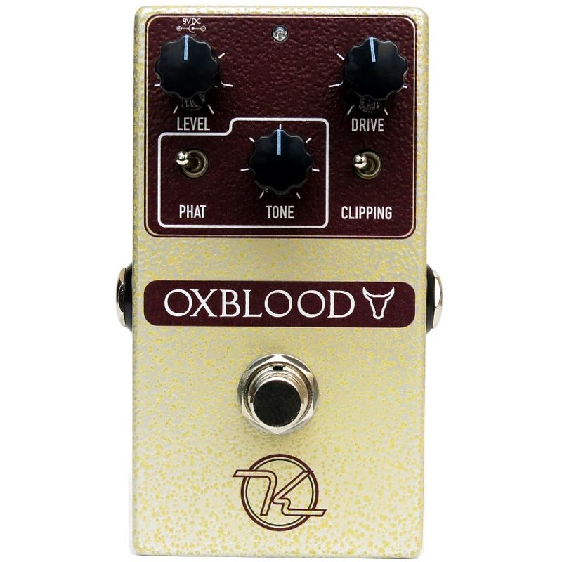 Foto van Keeley oxblood overdrive pedaal