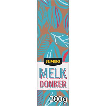 Foto van Jumbo melkchocolade donker 200g