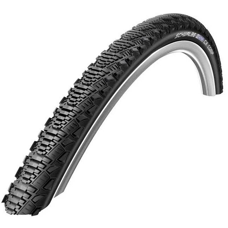 Foto van Schwalbe buitenband cx comp 20 x 1.75 (47-406) zwart