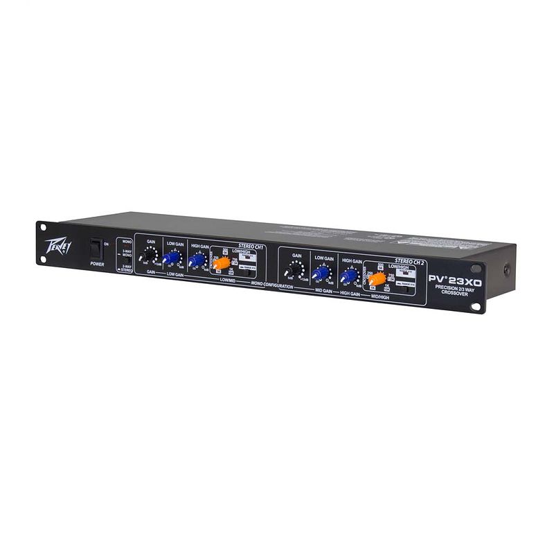 Foto van Peavey pv 23xo rack mount crossover