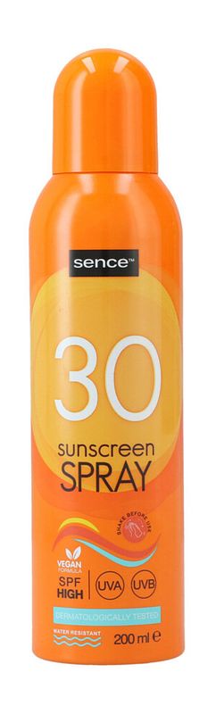 Foto van Sencebeauty zonnebrand spf30 spray