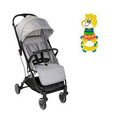 Foto van Chicco bundel - buggy trolley me - light grey & rammelaar - multi-activiteitsratel - gilby de giraffe