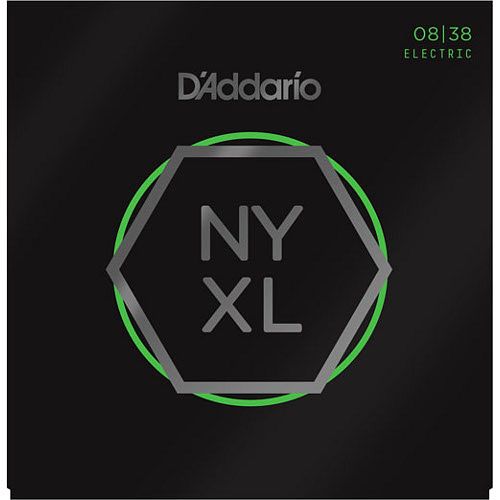 Foto van D'saddario nyxl0838 nickel wound extra super light 08-38