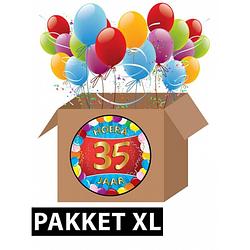 Foto van 35 jaar versiering voordeel pakket xl