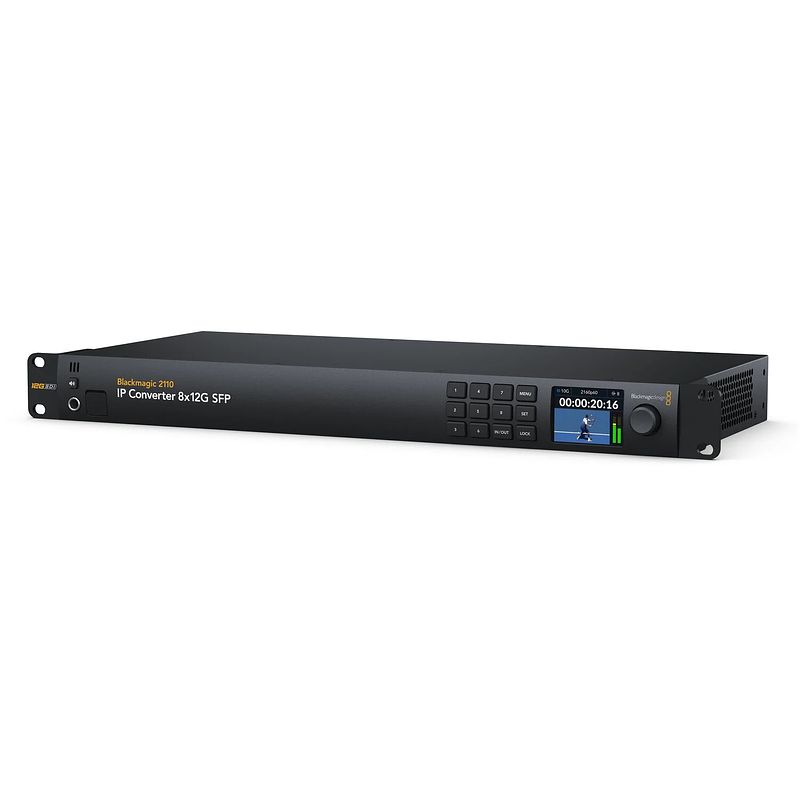 Foto van Blackmagic design 2110 ip converter 8x12g sfp