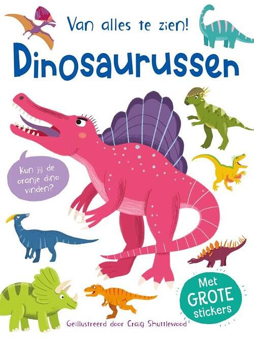 Foto van Van alles te zien! dinosaurussen - paperback (9789036645362)