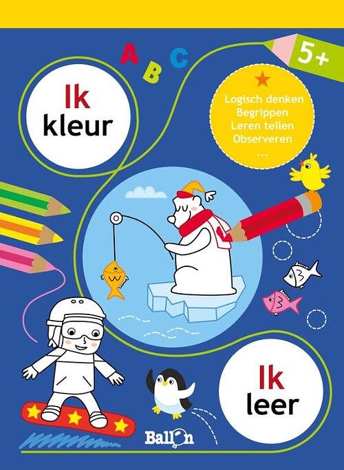 Foto van Ik kleur ik leer - paperback (9789403209975)