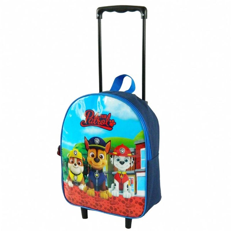 Foto van Paw patrol peuter jongens rugzak trolley 31 cm