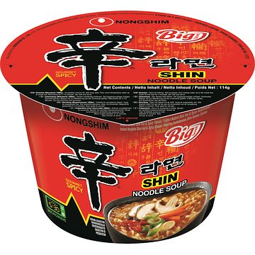 Foto van Nongshim instant noedels shin 75g bij jumbo