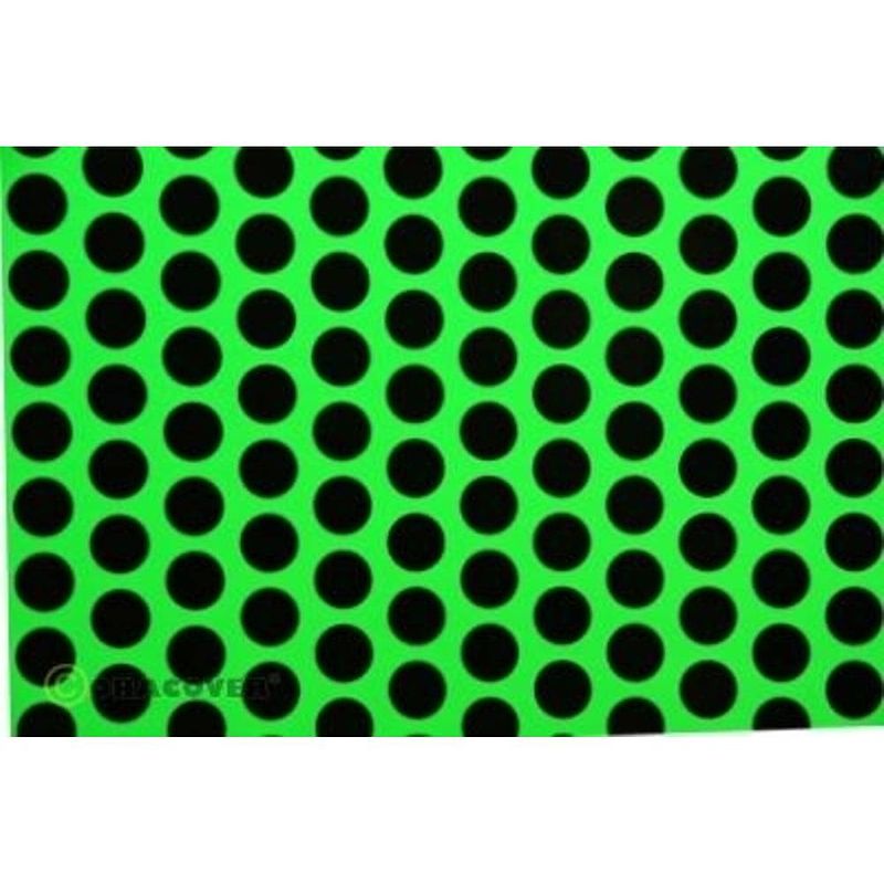 Foto van Oracover 90-041-071-002 plotterfolie easyplot fun 1 (l x b) 2 m x 60 cm groen, zwart