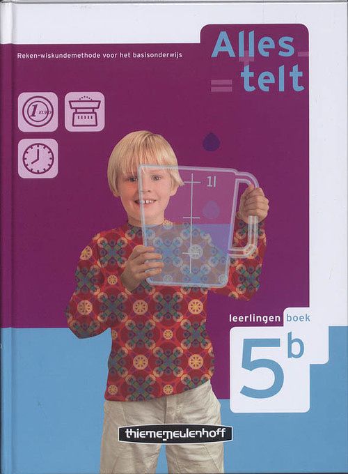 Foto van Alles telt-2e dr leerlingenboek 5b - hardcover (9789006632309)