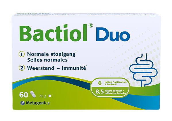 Foto van Metagenics bactiol duo capsules