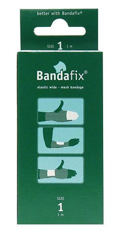 Foto van Bandafix elastisch netverband katoen hand/onderarm/pols