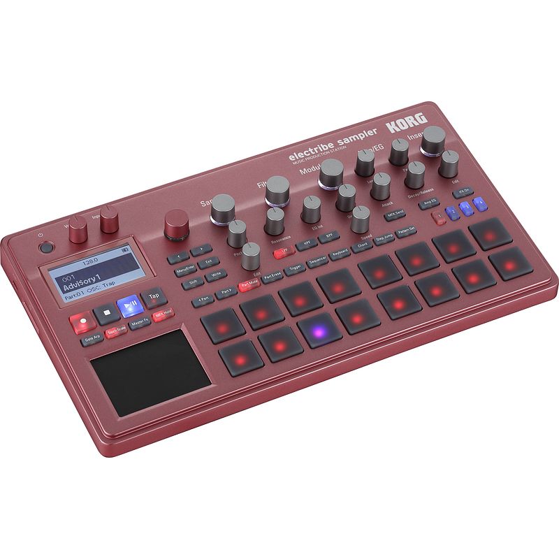 Foto van Korg electribe sampler 2 red music production station