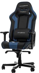 Foto van Dxracer king k99-n gaming chair - zwart/blauw