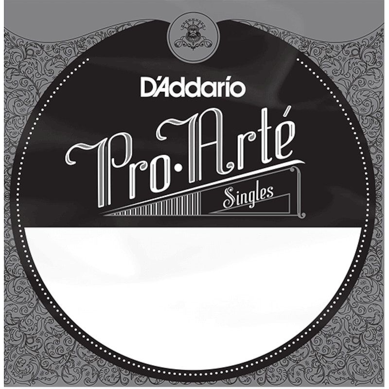 Foto van D'saddario j4306 pro-arte classical snaar voor klassieke gitaar light tension (e6)