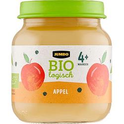 Foto van Jumbo babyvoeding biologisch appel 4+ maanden 125g