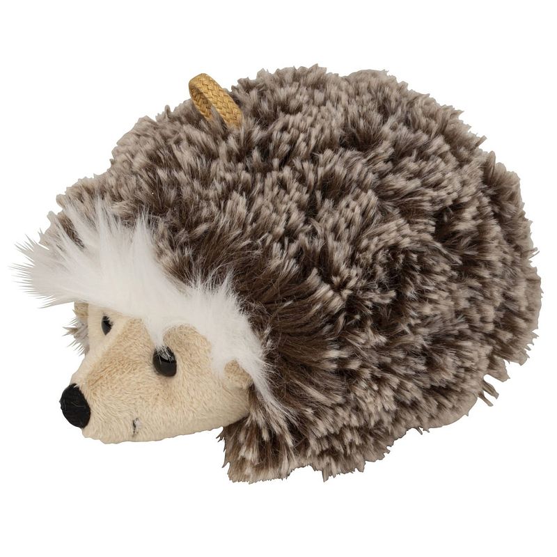 Foto van Egel knuffel van zachte pluche - 17 cm zittend - knuffeldieren speelgoed - knuffeldier