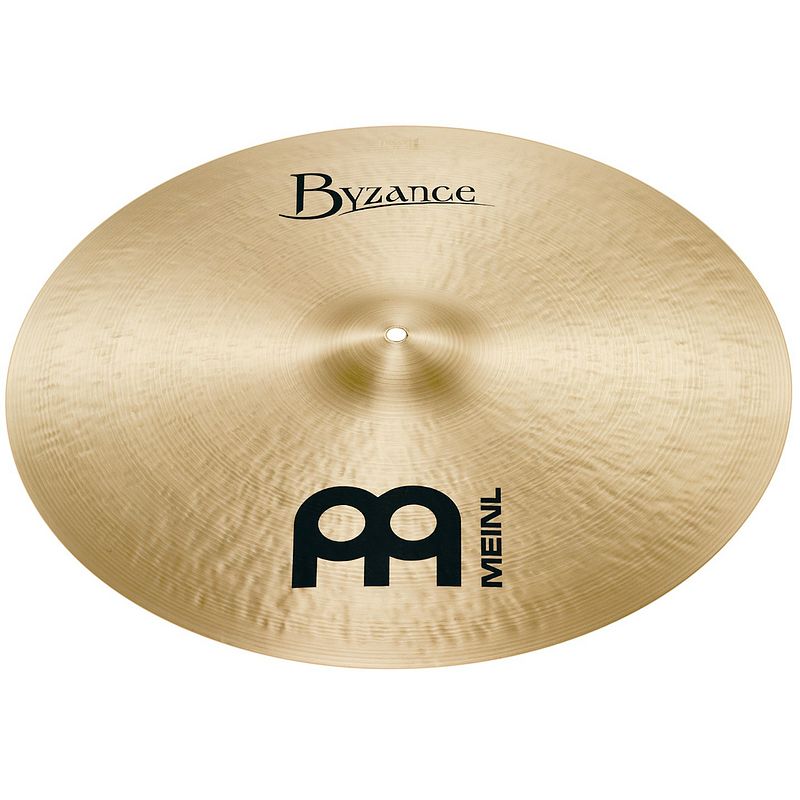 Foto van Meinl byzance b24mr 24 inch traditional medium ride bekken