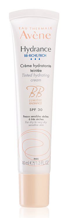 Foto van Eau thermale avène hydrance bb - getinte rijke hydraterende crème spf30