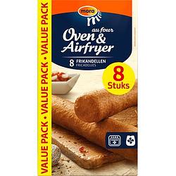 Foto van Mora oven & airfryer frikandellen value pack 8 x 70g bij jumbo