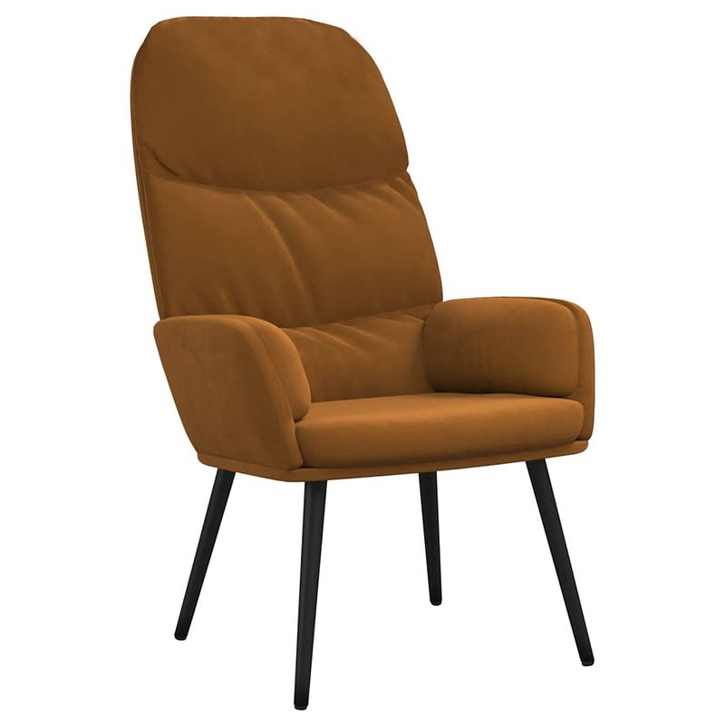 Foto van The living store fauteuil - optimaal comfort - relaxstoel - 70 x 77 x 98 cm - dik gevoerd