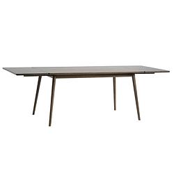 Foto van Giga living - eettafel barrali smoked eiken 90x150cm