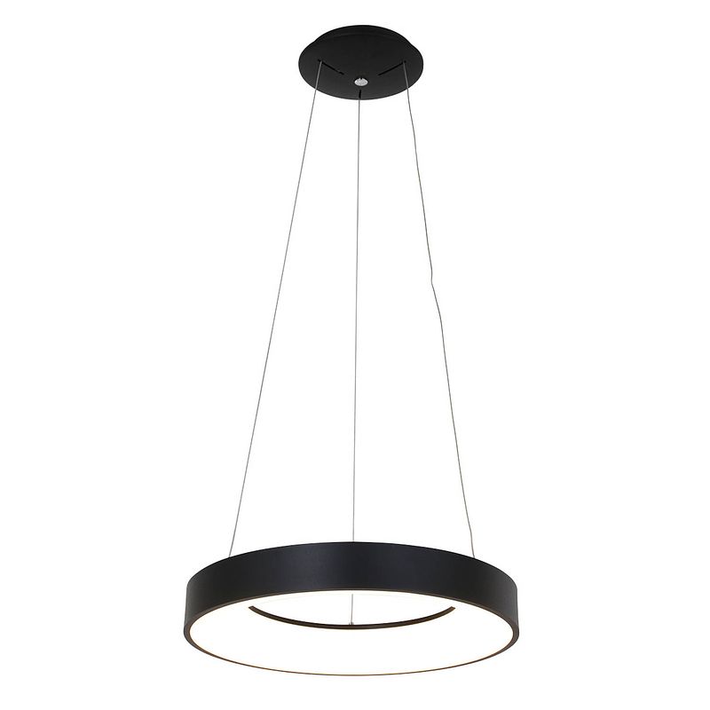 Foto van Steinhauer hanglamp ringlede ø 48 cm 2695 zwart