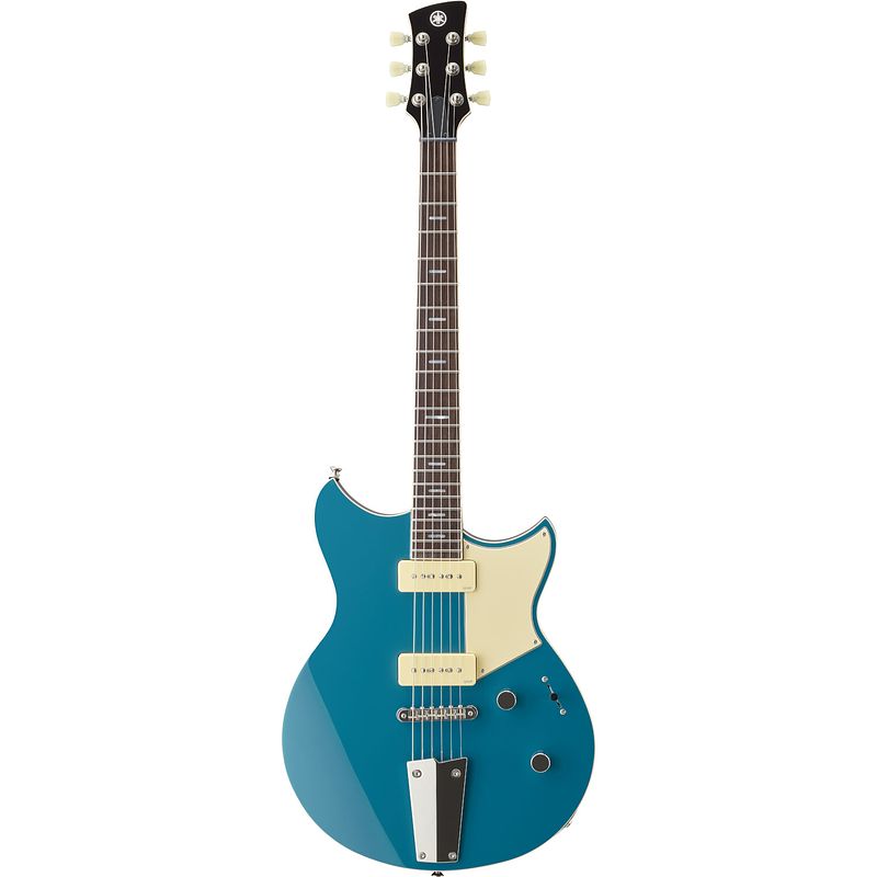 Foto van Yamaha revstar professional rsp02t swift blue elektrische gitaar met hardshell koffer