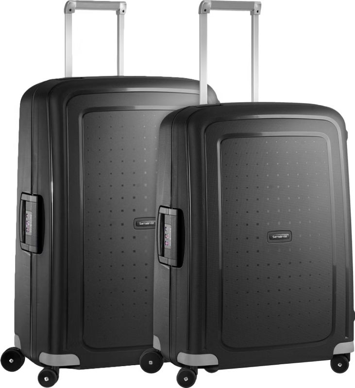 Foto van Samsonite s'cure spinner 75+69 cm black kofferset