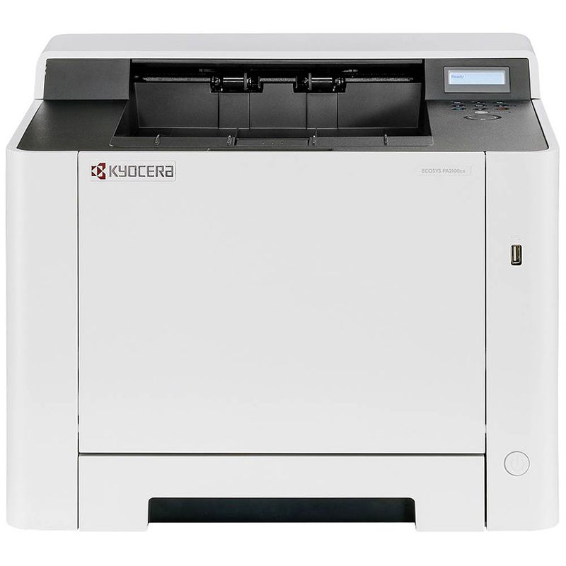 Foto van Kyocera ecosys pa2100cx laserprinter (kleur) a4 21 pag./min. 21 pag./min. 1200 x 1200 dpi duplex, lan, usb