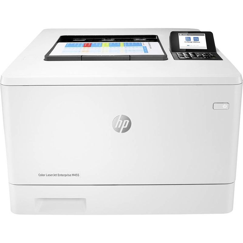 Foto van Hp color laserjet enterprise m455dn laserprinter (kleur) a4 27 pag./min. 27 pag./min. 600 x 600 dpi duplex, lan, usb