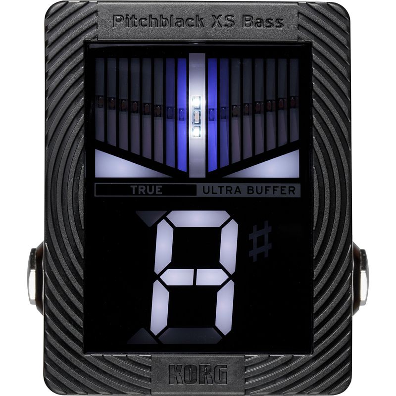 Foto van Korg pitchblack xs bass chromatische pedal tuner