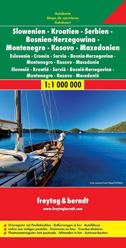 Foto van F&b slovenië, kroatië, servië, bosnië-herzegovina, montenegro, macedonië - paperback (9783707909432)