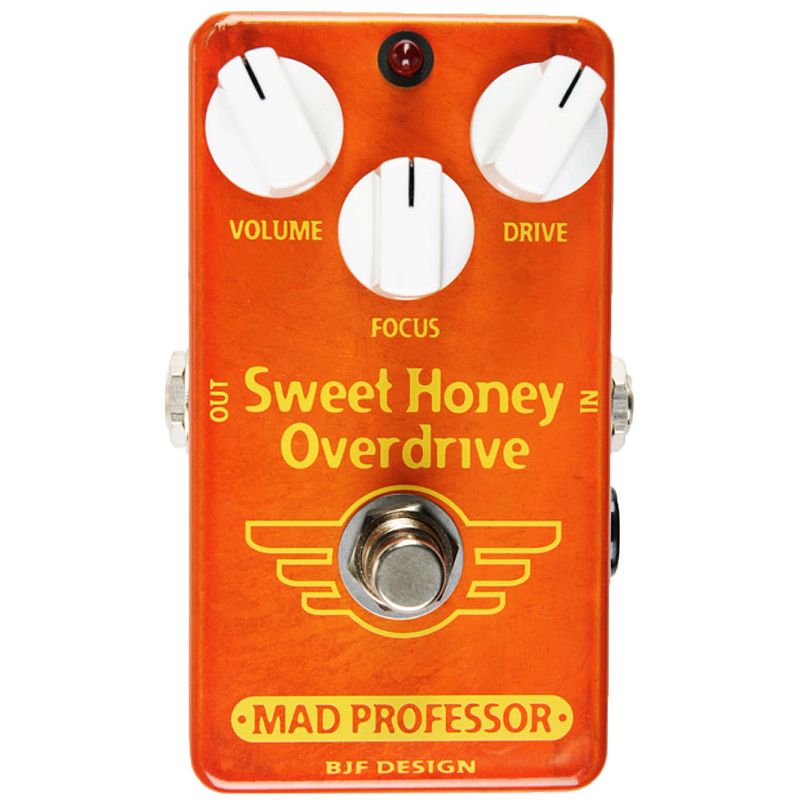 Foto van Mad professor sweet honey overdrive factory effectpedaal