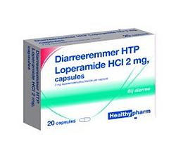 Foto van Healthypharm diarreeremmer 2mg capsules 20st