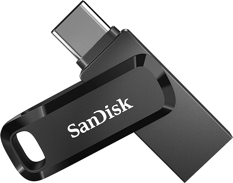 Foto van Sandisk dual drive go usb-stick 3.1 - usb en usb-c - 512gb