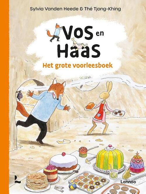 Foto van Het grote voorleesboek van vos en haas - sylvia vanden heede, thé tjong-khing - hardcover (9789401491969)