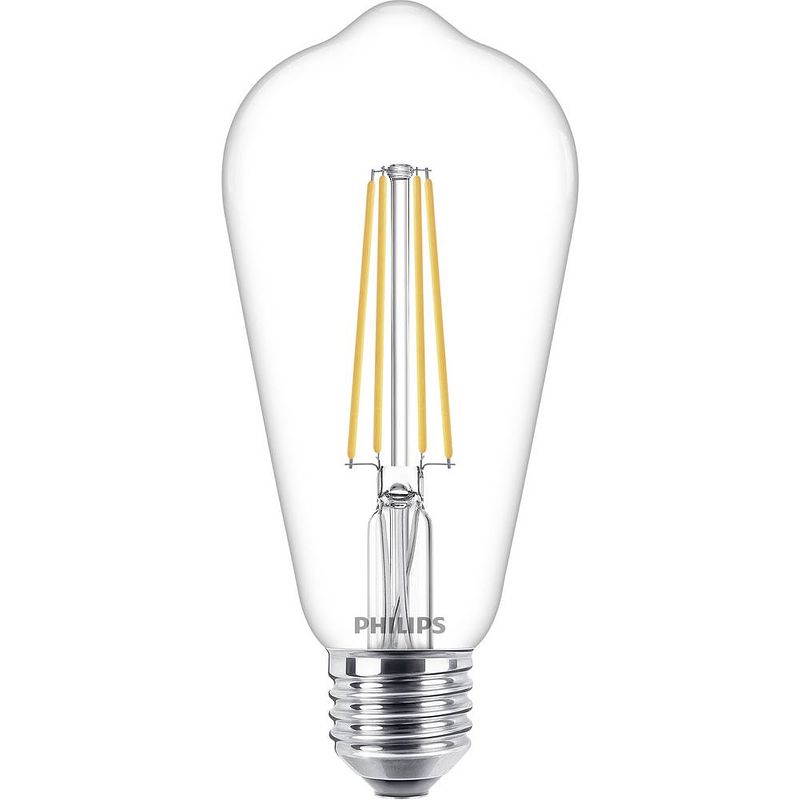 Foto van Philips lighting 76303900 led-lamp energielabel f (a - g) e27 speciale vorm 4.3 w = 40 w warmwit (ø x l) 6.4 cm x 14 cm 1 stuk(s)