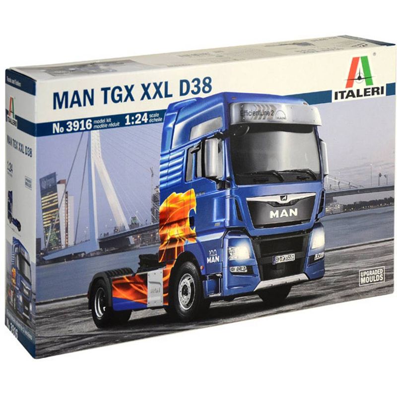 Foto van Italeri 510003916 man tgx xxl d38 e6 vrachtwagen (bouwpakket) 1:24